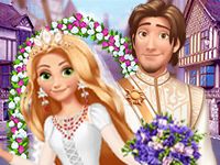 Princess wedding dress up game
