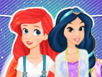 Tokyo or London Style: Disney Princess Dress Up Games