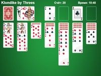 Solitaire Klondike by Threes