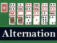 Alternation Solitaire Game