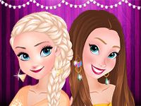 Elsa and Anna dress up games