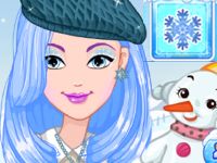So Sakura: Winter Glamour beauty salon game