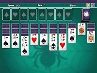 Solitaire Spider 2 Cards Game