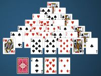Pyramid Solitaire 3 cards Game
