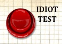 The Idiot Test Game