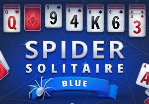 Game Spider Solitaire Blue