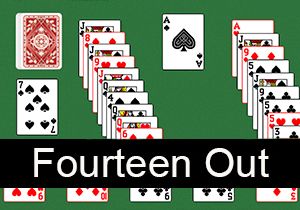 Fourteen Solitaire Game