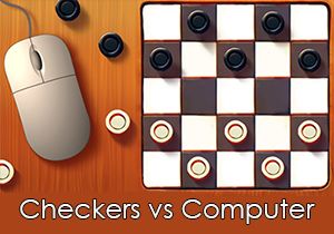 Russian Checkers vs Computer Game