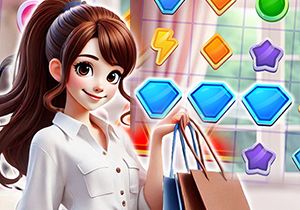 Jewel Dress Up Match 3 game