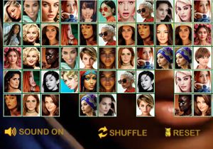 Mahjong Connect 2 Women Faces Game