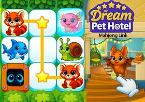 Dream Pet Hotel Mahjong Game