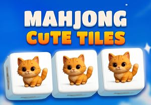 Mahjong Cute Tiles Game