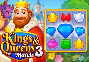 Kings and Queens Match 3 Game