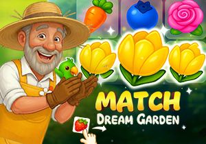 Match Dream Garden Game