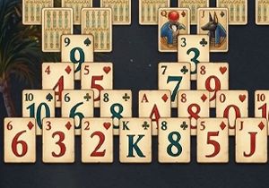 Egyptian Pyramid Solitaire Game